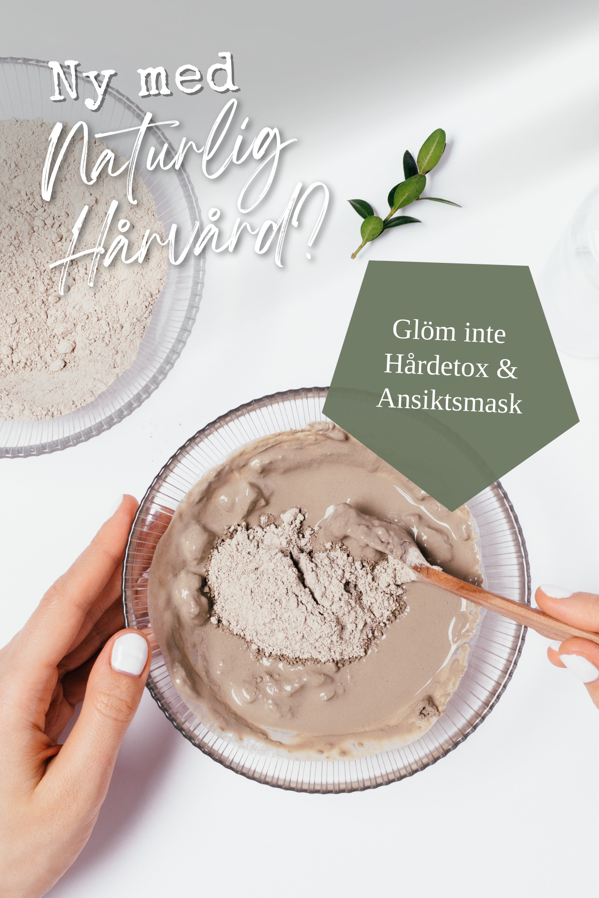 Hårdetox & Ansiktsmask, perfekt när du är ny med naturlig hårvård