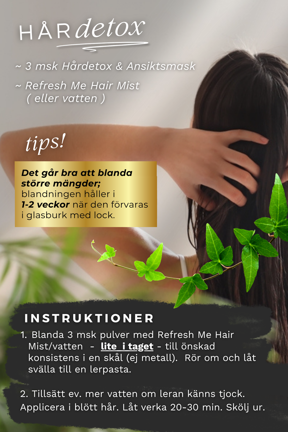 Refresh Me Hair Mist 100 ml - Dalarnaseko.se