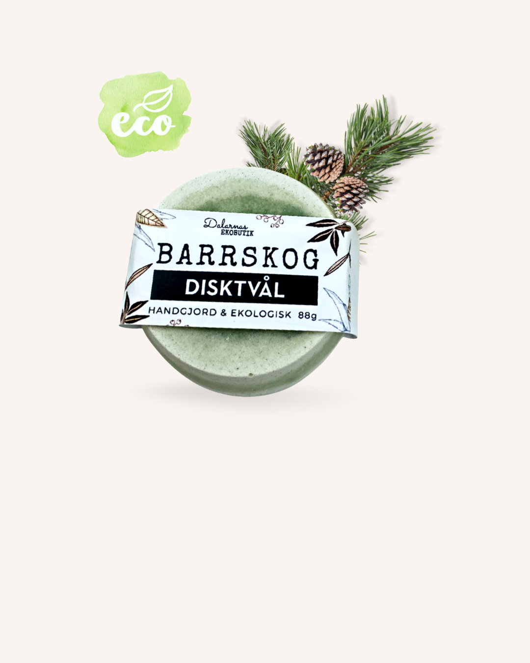 EKO STÄDFAVORITERNA: Tvätt- Städ- och Disktvål, Barrskog