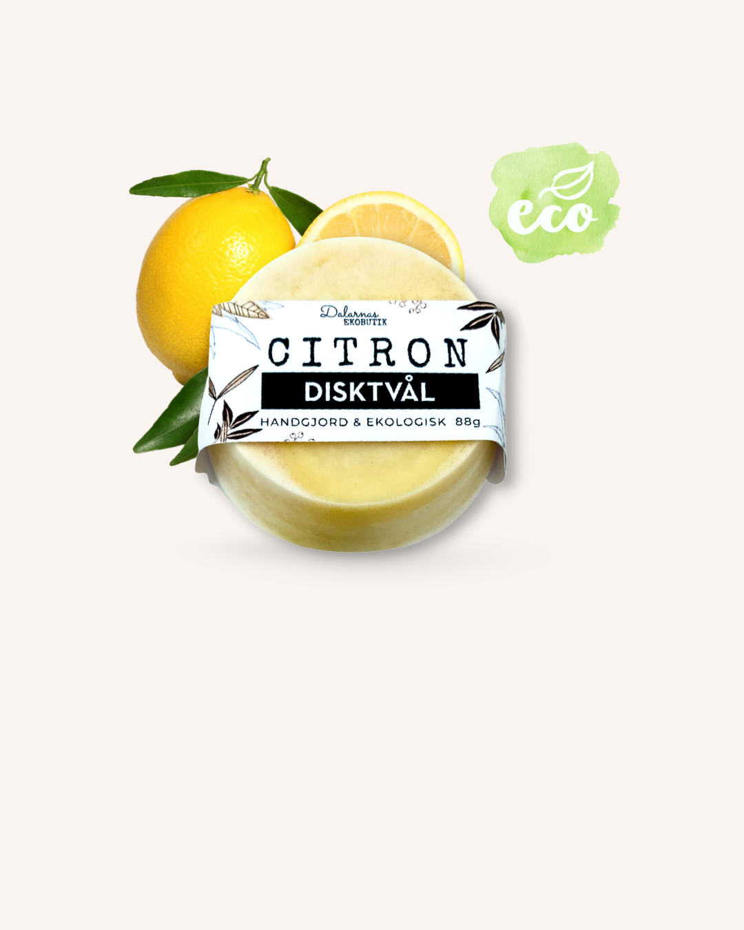 EKO STÄDFAVORITERNA: Tvätt- Städ- och Disktvål, Citron