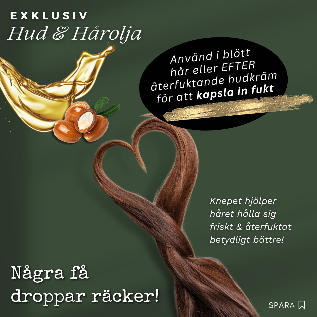Arganolja EKO, exklusiv, multifunktionell hud- & hårvård