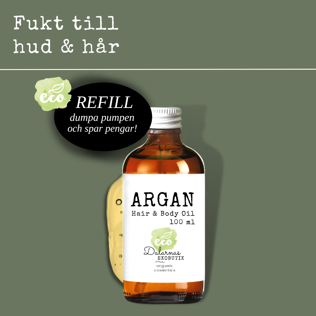 Arganolja EKO, exklusiv, multifunktionell hud- & hårvård