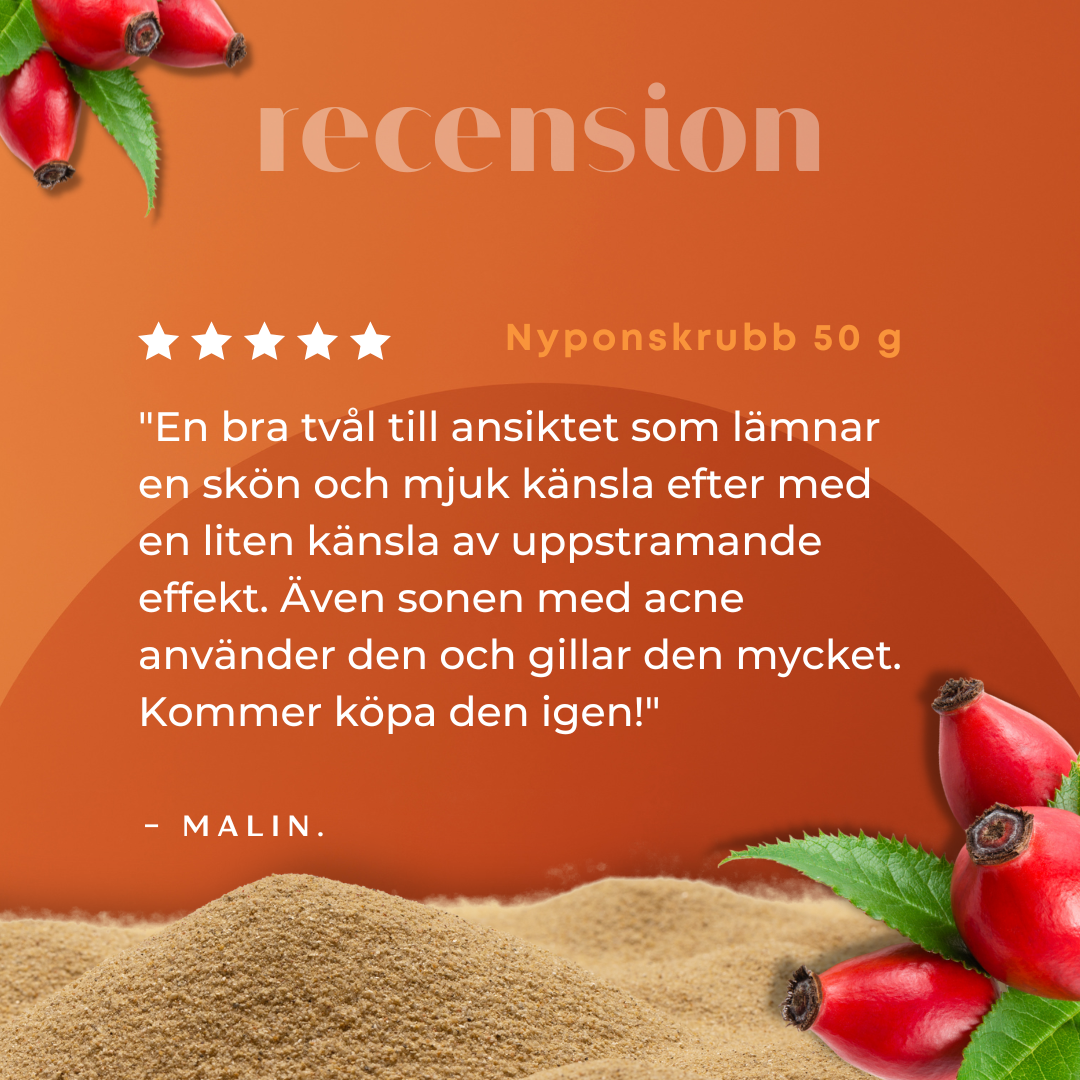 Nyponskrubb EKO, bästa peelingtvålen, Renewing Body Peeling Soap
