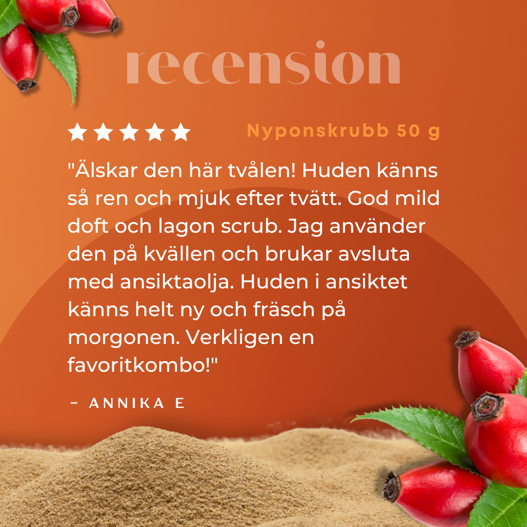 Nyponskrubb EKO, bästa peelingtvålen, Renewing Body Peeling Soap