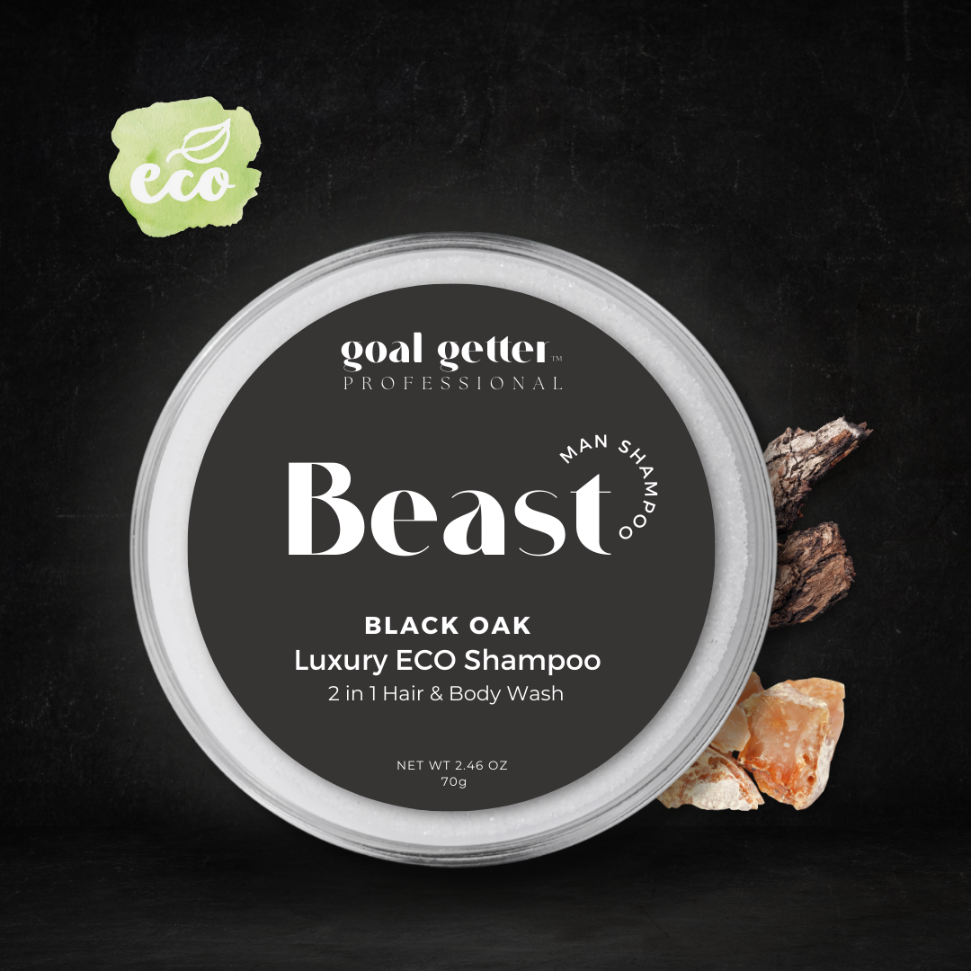 HÄMTA I BUTIK: Beast Black OAK Luxury ECO Shampoo, 2 in 1 Hair & Body Wash