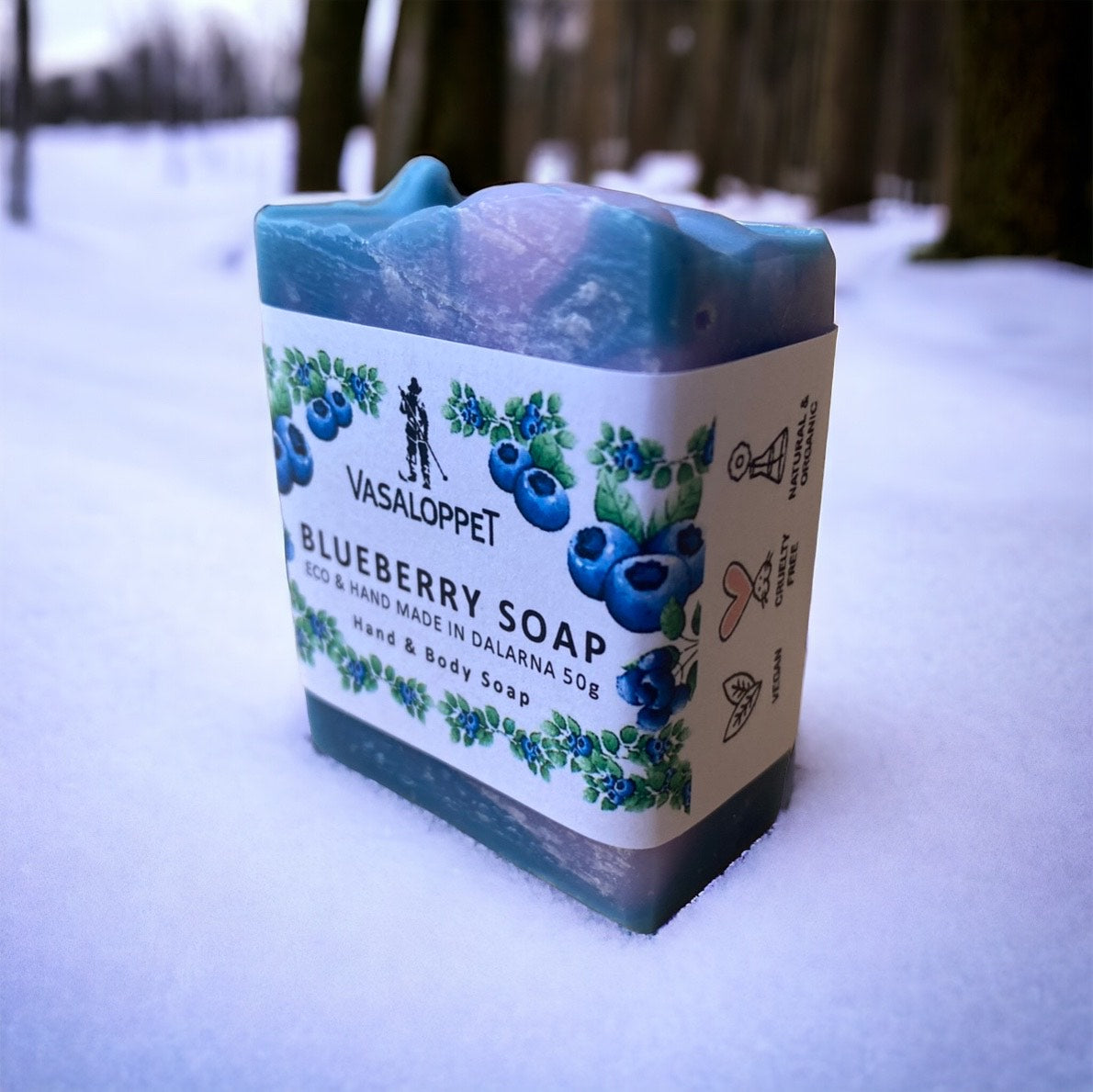 JUBILEUMSTVÅL: Blueberry ECO Hand & Body Soap