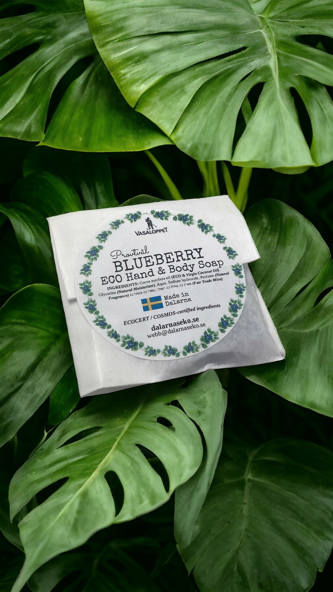 JUBILEUMSTVÅL: Blueberry ECO Hand & Body Soap