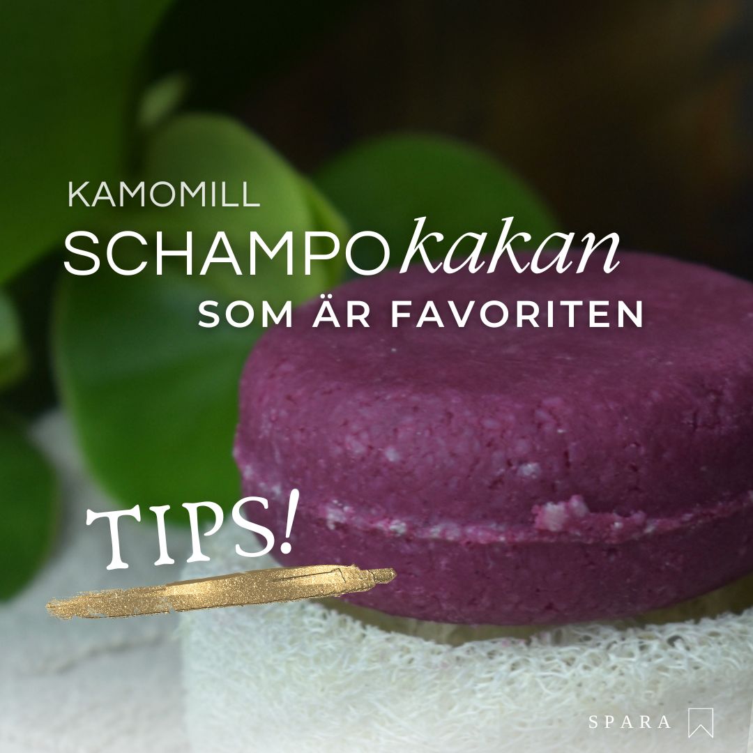 BÄSTSÄLJARE: Schampokaka Kamomill Repair Shampoo, frisörens val!